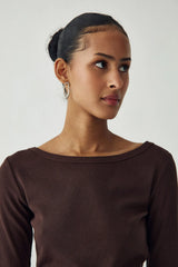 Noella Nikeeta Top - Chocolate