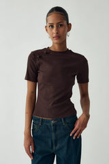 Noella Neina Top - Chocolate