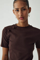 Noella Neina Top - Chocolate