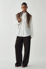Noella Neomi Scarf - Sand Brown Mix