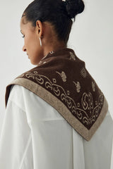 Noella Neomi Scarf - Sand Brown Mix