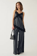 Noella N-Mai MW Pants - Charcoal Mel