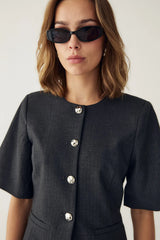 Noella N-Kasaundra Blazer - Grey