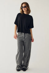 Noella N-Maple T-shirt - Black