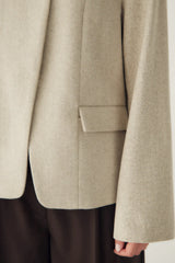 Noella N-Monique Blazer - Oatmeal Melange