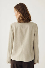 Noella N-Monique Blazer - Oatmeal Melange