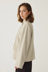 Noella N-Monique Blazer - Oatmeal Melange