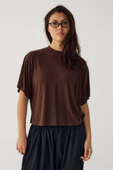 Noella N-Maple T-shirt - Chocolate