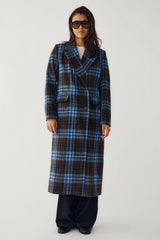 Noella N-Jaci Coat - Daliyah Blue Check