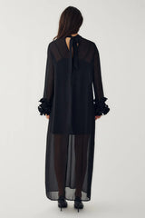 Noella Latania Long Dress - Black
