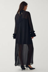 Noella Latania Long Dress - Black