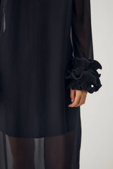 Noella Latania Long Dress - Black