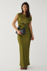 Noella Mignonetta Dress - Guacamole