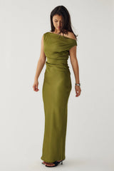 Noella Mignonetta Dress - Guacamole