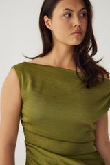 Noella Mignonetta Dress - Guacamole