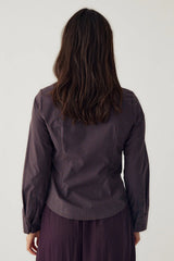 Noella Loyce Shirt - Deshay Burgundy Check