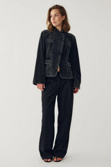 Noella N-Monique Blazer - Black Wash