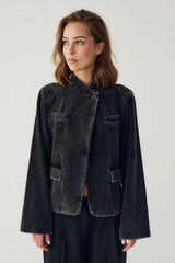 Noella N-Monique Blazer - Black Wash