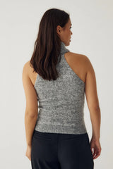 Noella N-Lajoianna Knit Top - Medium Grey Mel