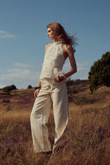 Noella n-Melo MW Jeans - Ivory