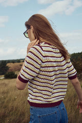 Noella N-Maylin Knit - Dina Brown Stripe