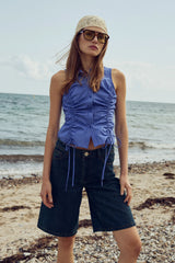 Noella N-Micaiah Blouse - Davy Blue