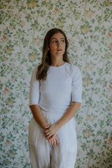 Not Sisters Everyday Basic SS Blouse - White