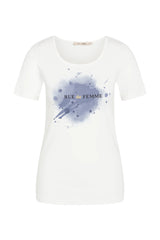 Rue de Femme New Svea t-shirt - Deep ocean