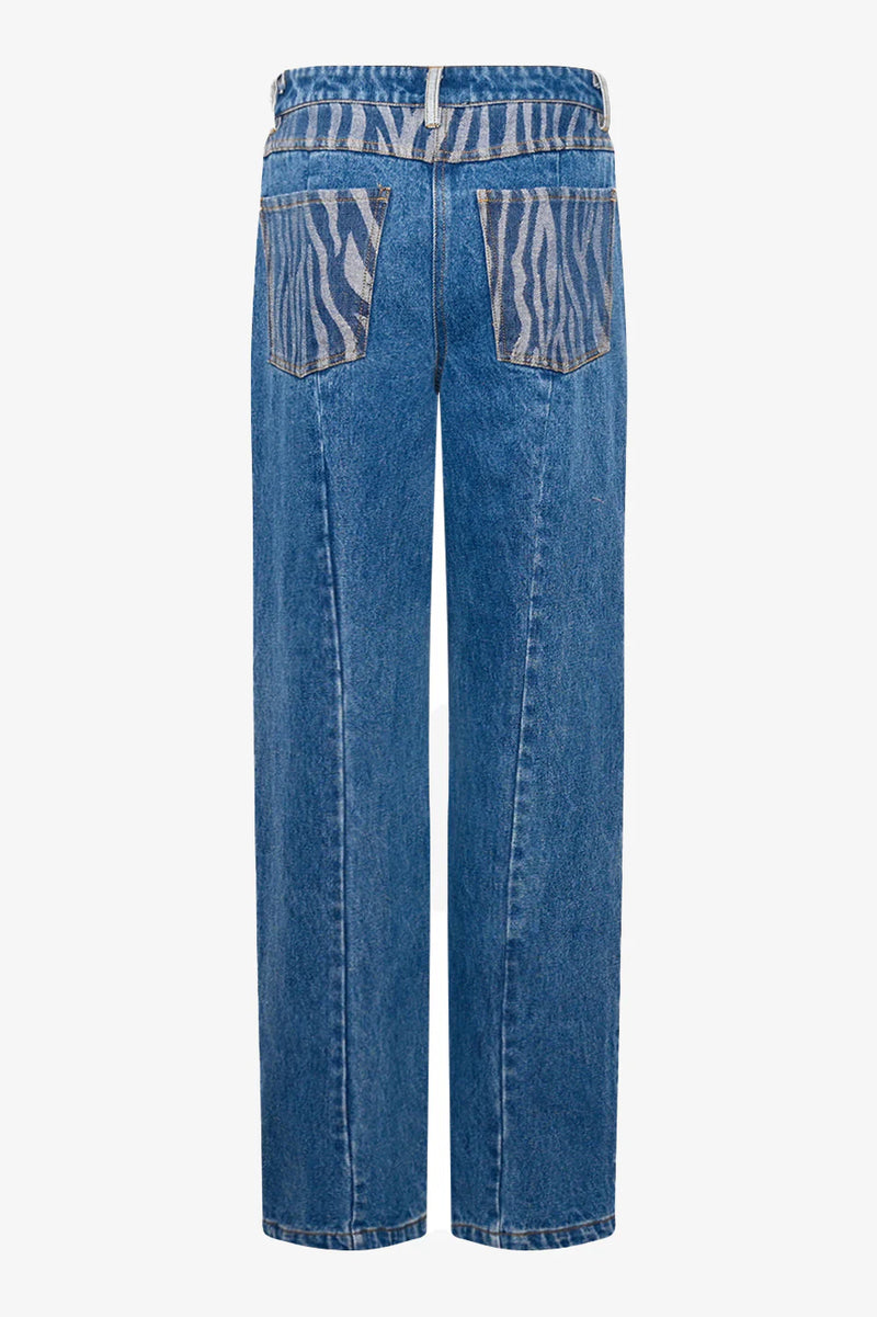 Noella Katy Patch Jeans - Patch Denim