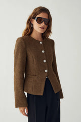 Noella Kasaundra LS Blazer Breen