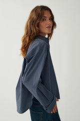 Noella N-Marlon C Shirt - Davy Navy Check