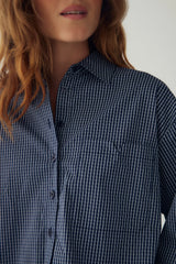 Noella N-Marlon C Shirt - Davy Navy Check