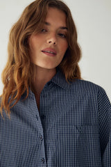 Noella N-Marlon C Shirt - Davy Navy Check