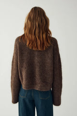 Noella N-Margeaux Knit - Timber Brown Melange