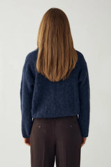 Noella N-Kae Knit Cardigan - Navy