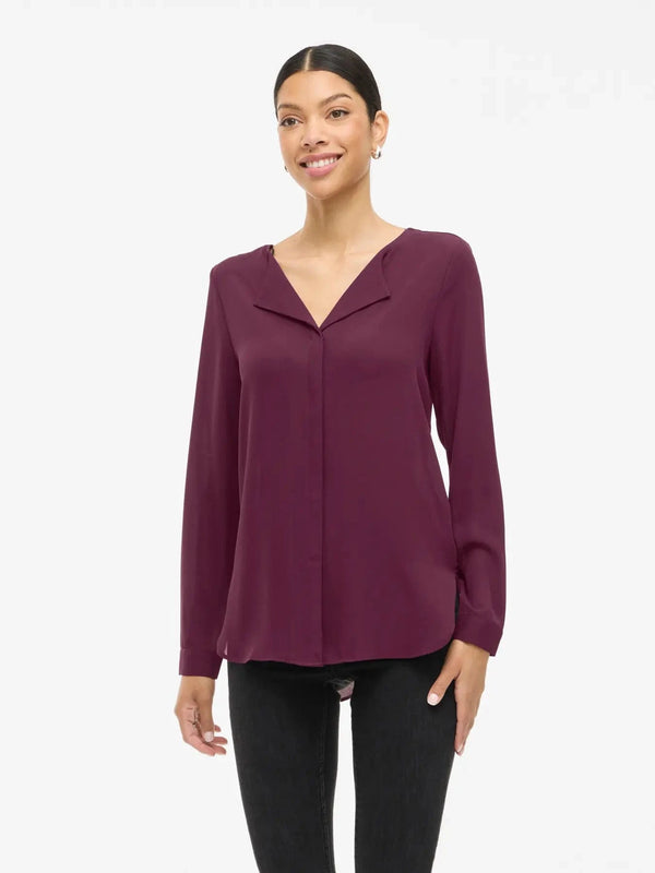 Vila Lucy L/S Shirt - Fig