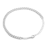 Lulu Panzer Bracelet Silver Plated