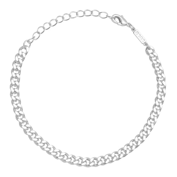 Lulu Panzer Bracelet Silver Plated