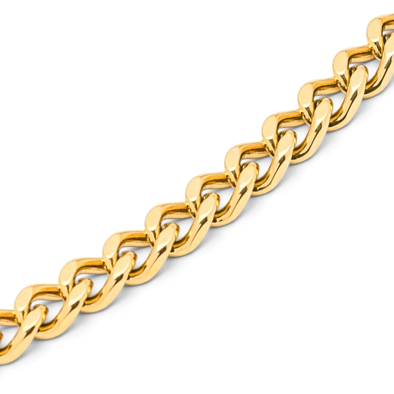 Lulu Panzer Necklace Gold Plated