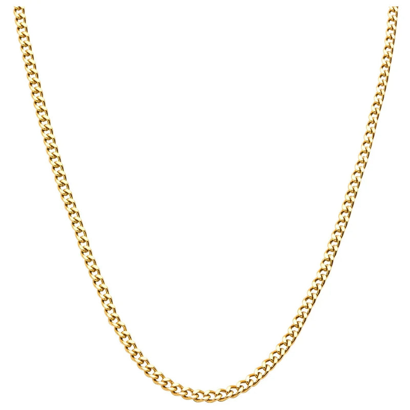 Lulu Panzer Necklace Gold Plated