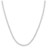 Lulu Panzer Necklace Silver Plated