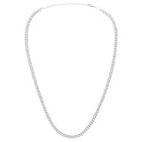 Lulu Panzer Necklace Silver Plated