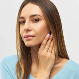 Lulu Pattern Ring - Purple