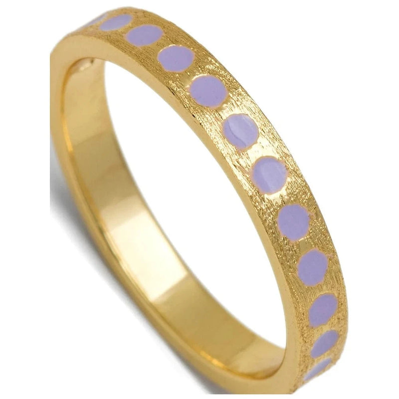 Lulu Pattern Ring - Purple