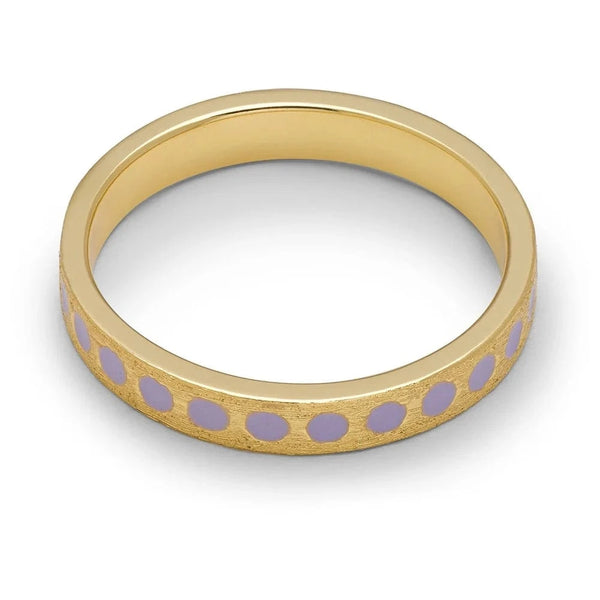 Lulu Pattern Ring - Purple