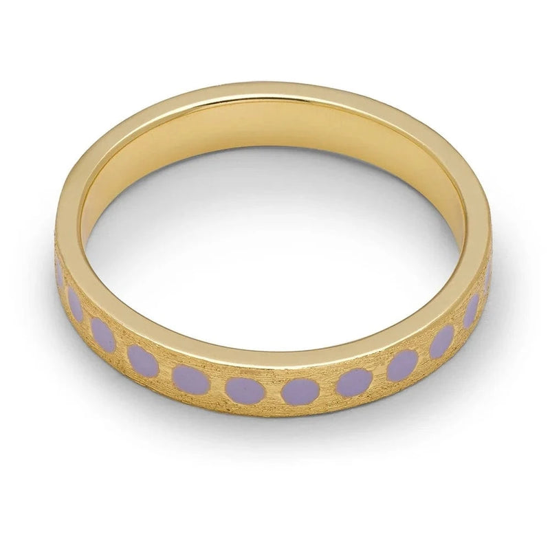 Lulu Pattern Ring - Purple