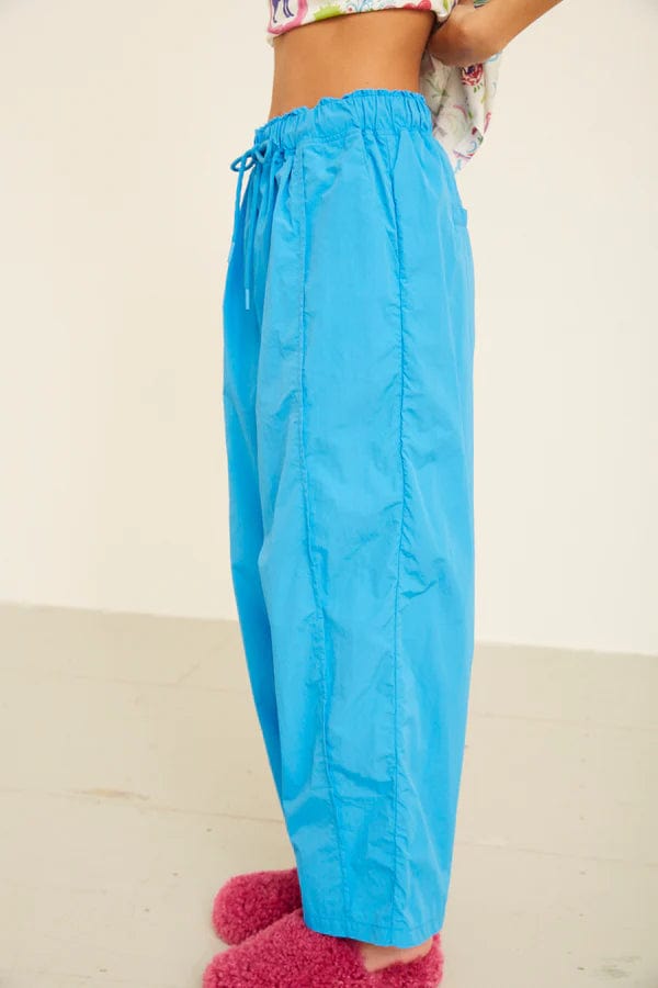 Hunkøn Polly Parachute Pants - Blue
