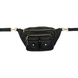 Tim & Simonsen Posh Big Bumbag - Black/Gold