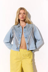 Hunkøn Priya Gem Jacket - Light Denim