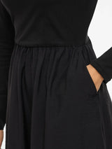 Vila Stine L/S Midi Dress FW - Black